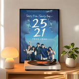 Korean romance drama series art poster for home decor, K-Culture merch by HSF Marketplace