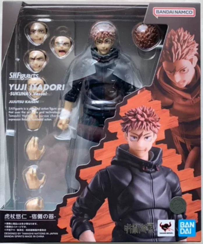 Bandai SHF Fushiguro Toji action figure from Jujutsu Kaisen in original box_久久爱