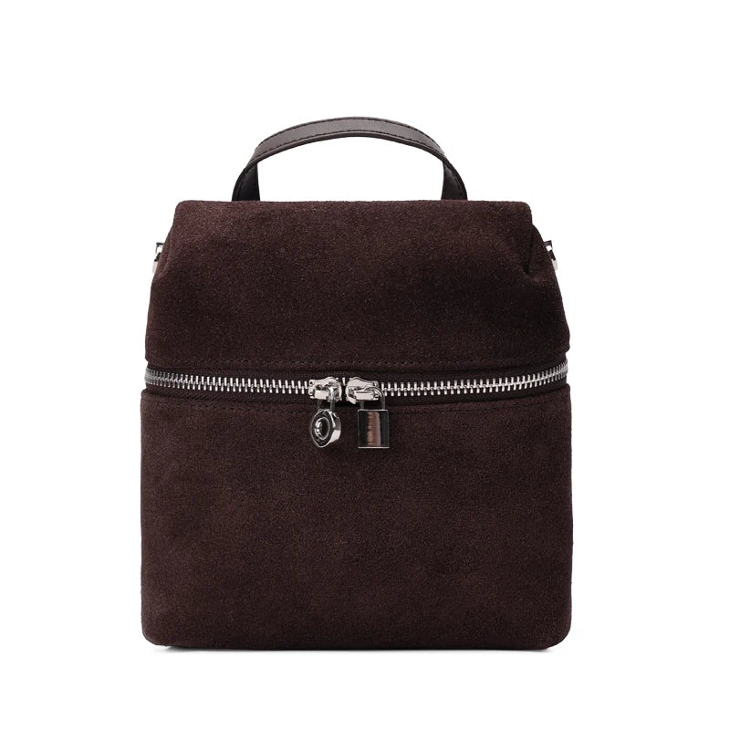Genuine leather women's shoulder and crossbody handbag in a versatile design by HSF Marketplace
