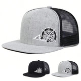 Unisex compass embroidery adjustable hip-hop baseball cap by HSF Marketplace