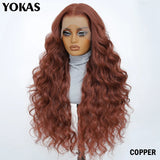 30 Inch Synthetic And Blend Lace Wigs For Women Body Wave Women Wigs 13x6 HD Lace Frontal Wigs With Baby Hair For African Female