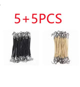 Fashionable Double Hook Headband Set for Women High Elasticity Rubber Ponytail Holder Sturdy And Stable Hair Accessory