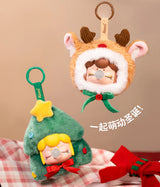 Robotime Nanci Christmas plush blind box full set of 4 festive keychain bag charms