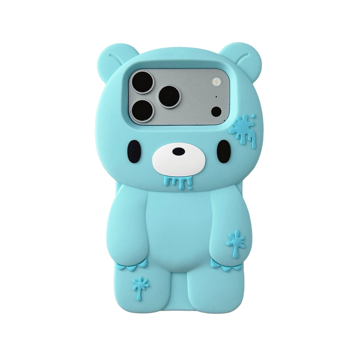 Gloomy Bear anti-fall phone case for iPhone 17 to 12 Pro Max by HSF Marketplace
