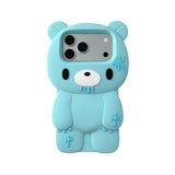Gloomy Bear anti-fall phone case for iPhone 17 to 12 Pro Max by HSF Marketplace
