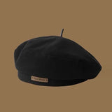 Women's luxurious woolen beret hat for autumn and winter style, HSF Marketplace brand