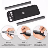 Double-Side Teeth Extension Display Tray Multifunction Hair Tray For Wig Stand Easy To Place Salon Hairdressing Styling Tool