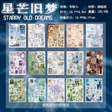 Kawaii die cut sticker book by HSF Marketplace for DIY scrapbooking and decoration