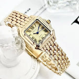 Luxury  Women Watches Fashion Square Quartz Wristwatch Simple Ladies Clock Reloj Mujer