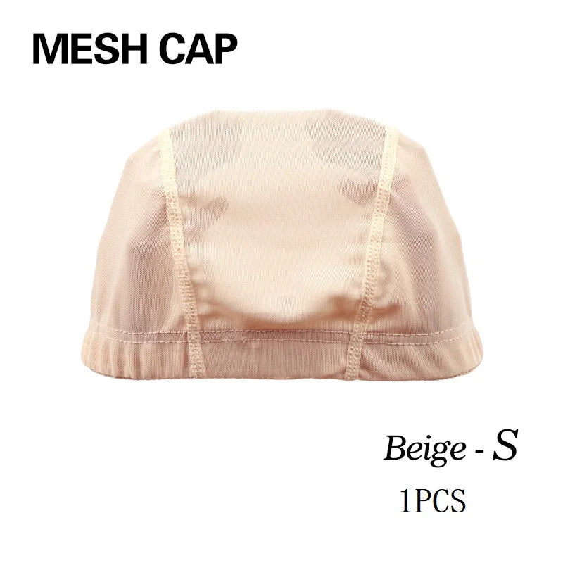Breathable mesh dome wig cap for wig making by HSF Marketplace