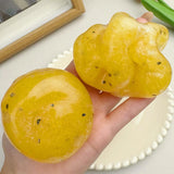 New!  Simulation Kiwi Fruit Slush Squishy Ball 1pcSoft TPR Fake Fruit Squeeze Toy Stress Relief Entertainment Fidget Toy