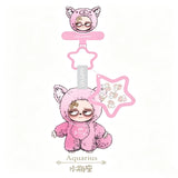 Sleepless Grumpipi V3 When Stars Align blind box plush doll pendant keychain by HSF Marketplace