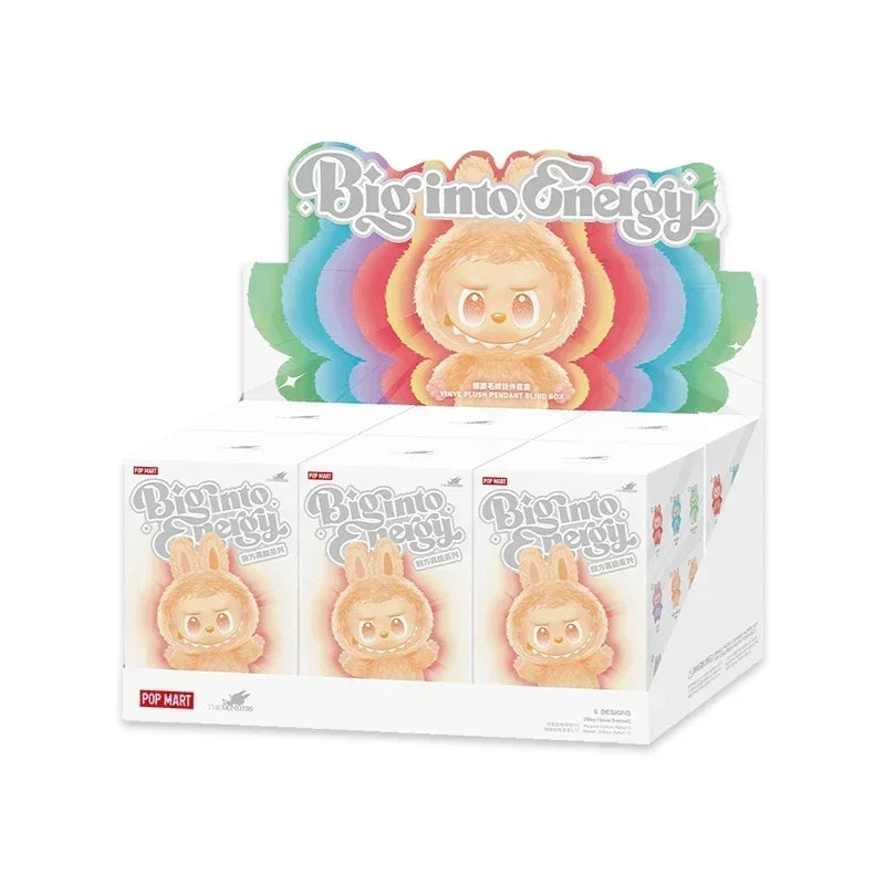 POP MART THE MONSTERS Big into Energy Series collectible vinyl plush mystery box figure ornament