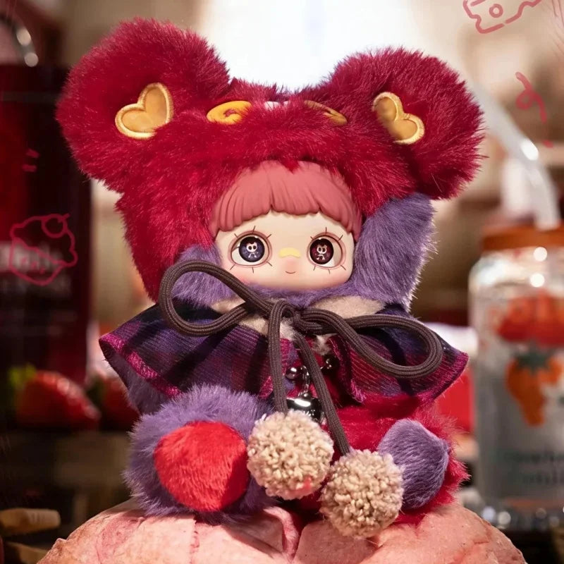 Maymei Tiny Bear Cookie Series blind box mystery box collectible bear figure desktop ornament.
