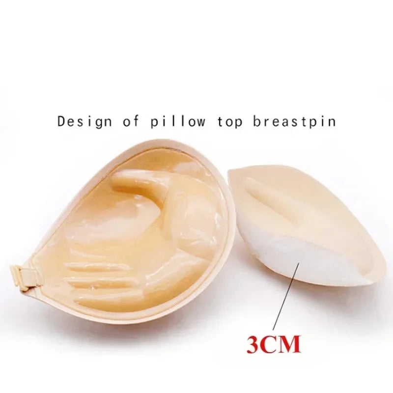 Invisible push-up bra stickers for women, self-adhesive silicone pads by HSF Marketplace