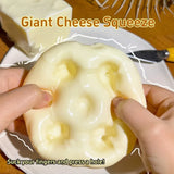 Taba Squishy  Cheese Cube Stress Ball Shapeable Squeeze Ball Non Rebound Sensory Fidget Toys for Kids and Adults Relaxing Gifts