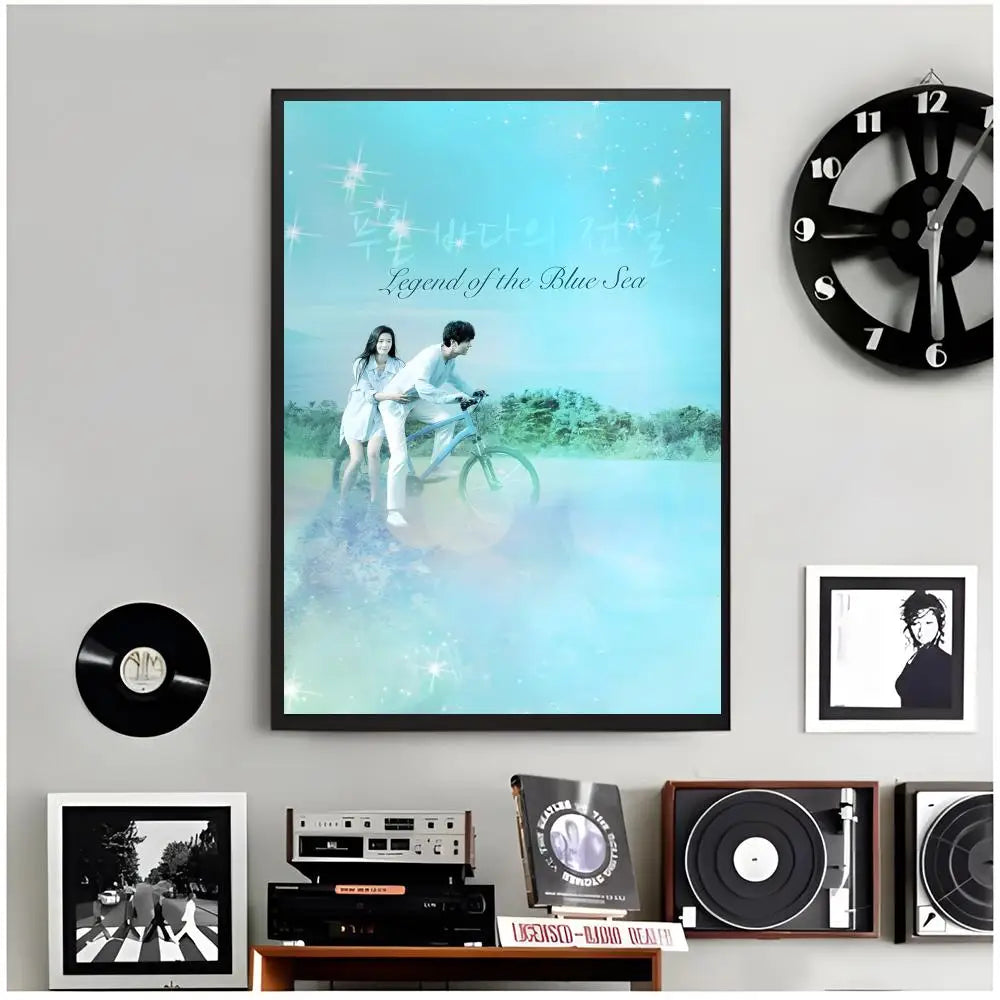 The Legend of The Blue Sea poster, K-Culture wall art for modern home decor by HSF Marketplace