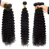 Raw Burmese Deep Wave Human Hair Bundles With Closure Invisible Melt Skin 4x4 5x5 13x4 HD Lace 3 4 Bundles Curly Weave With Frontal