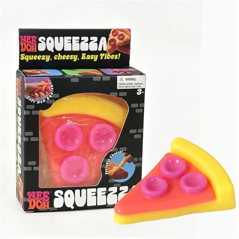 Needoh Nice-Sicle fidget toy sensory stress relief and focus toy in colorful popsicle shape