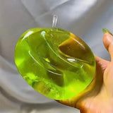 Green apple squeeze toy for stress relief and relaxation by HSF Marketplace