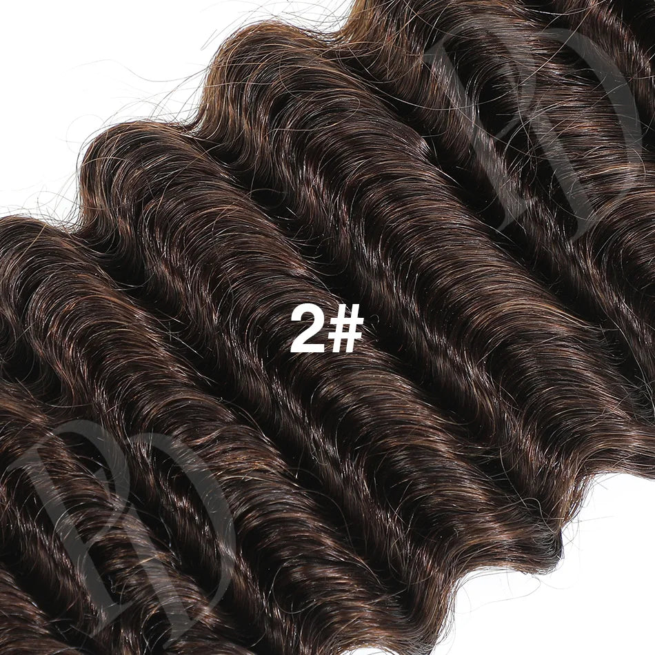 Burmese curly drawstring ponytail human hair extension, 14-inch natural black virgin hair piece