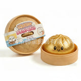 New 8.5cm Glitter Dumpling Glitter Dumpling Squishy with Box Dumplings Sensory Squeeze Toy for Stress Relief S