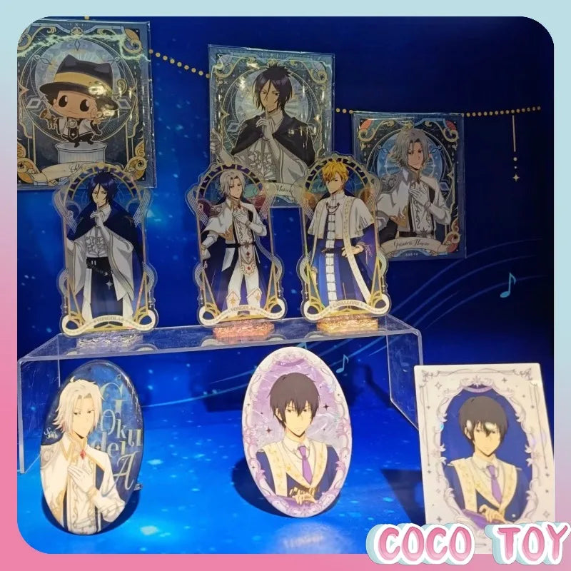 JIKASHE Katekyo Hitman Reborn badge stand plush blind box collectible figure set by HSF Marketplace