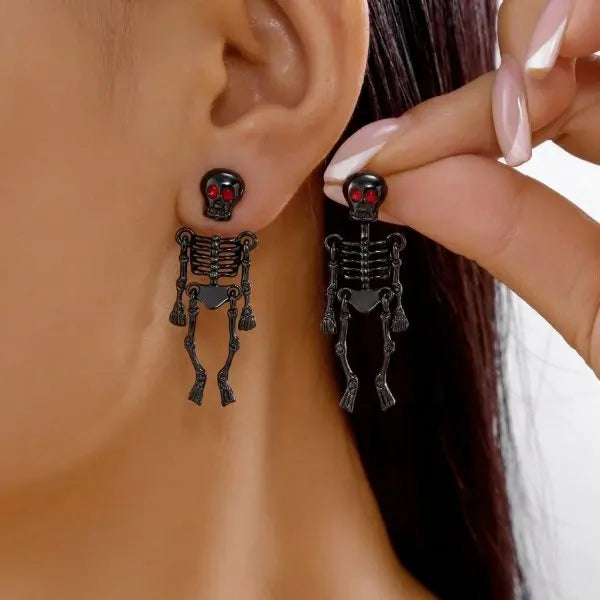 Realistic simulation fly stud earrings for women, small insect Halloween party jewelry by HSF Marketplace