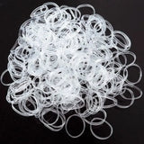 10g Clear Ponytail Rope Rubber Band Rubber Band Fixer Hairpin Hair Accessories Tools Hair Tie