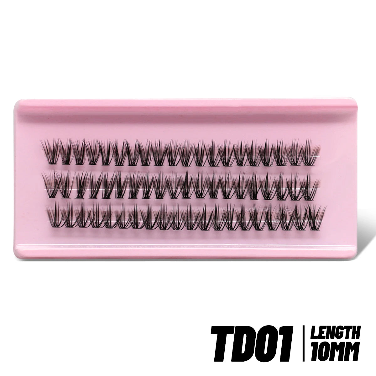 Natural eyelash clusters, 320-piece volume mixed tray of false lashes by HSF Marketplace