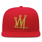 Women's HSF Marketplace hip hop baseball cap with embroidered crown, trucker mesh, and snapback closure