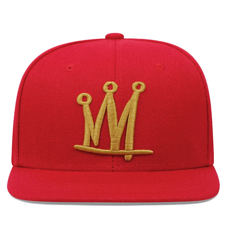 Women's HSF Marketplace hip hop baseball cap with embroidered crown, trucker mesh, and snapback closure