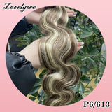Brazilian human hair body wave drawstring ponytail wrap-around extension in natural Remy hair, 14–24 inch