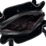 Luxury designer women's handbag by HSF Marketplace, soft leather large capacity purse with casual shoulder strap and tote style.