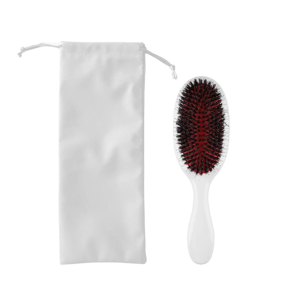 HSF Marketplace ARLANY boar bristle hair brush and massage comb for styling, hair extensions, and salon hairdressing tools.