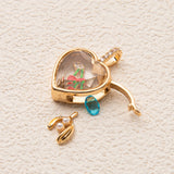 Vintage openable DIY hollow pendant jewelry for women by HSF Marketplace
