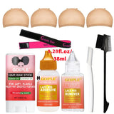 Wig Styling Glue,Hair Wax Stick or Lace Wigs Adhesive Waterproof Bonding for Toupee Front Remover Smooth Solid Wax or Accessory