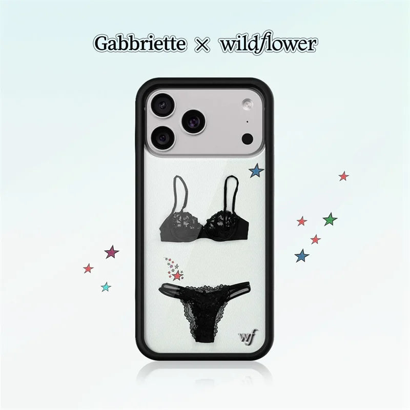 Wildflower shockproof phone case by HSF Marketplace for iPhone 12–18 Pro Max