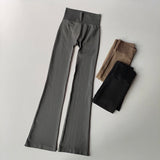 Women's high waisted compression yoga pants by HSF Marketplace in a sleek, form-fitting design