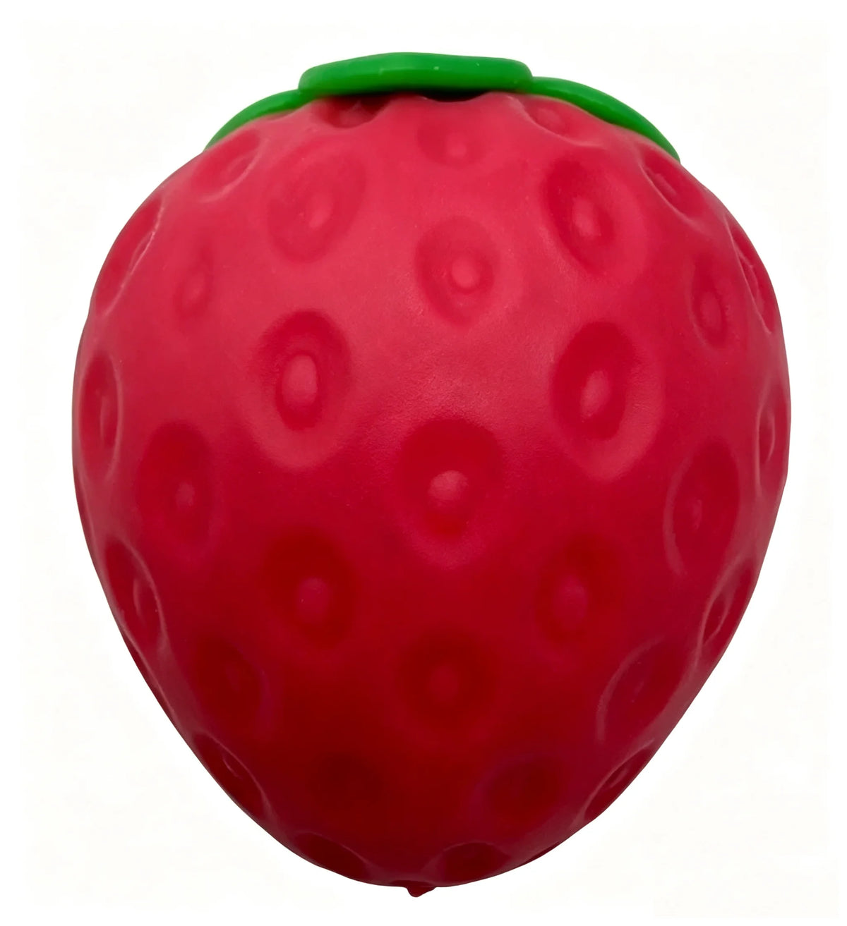 Large Giant Strawberry Squishy Toy from HSF Marketplace, slow-rising stress relief sensory fruit toy for adults