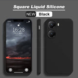 Poco X7 X8 Pro Max liquid silicone shockproof phone case by HSF Marketplace