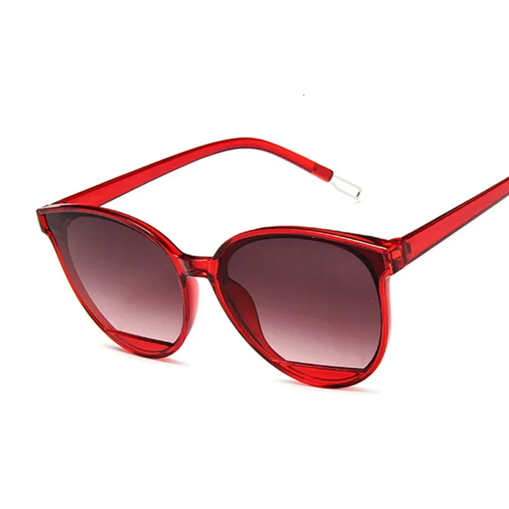 Vintage metal mirror sunglasses for women with UV400 protection, stylish classic design by HSF Marketplace.