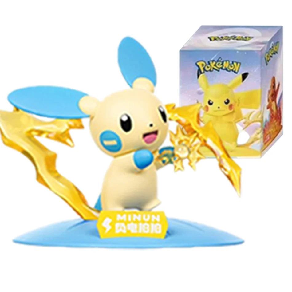 Pokémon Pikachu action doll blind box collectible figure, 12-pattern anime desktop decoration by HSF Marketplace