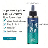 4PCS Wig Glue Spray for Front Lace Wig Lace Melting Spray And Lace Bond Spray Wig Glue Spray hair Lace Glue Kit Wig Kit