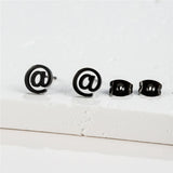 HSF Marketplace T-bar stud earrings with small animal motifs including dove, leaf, dragonfly, and spider designs