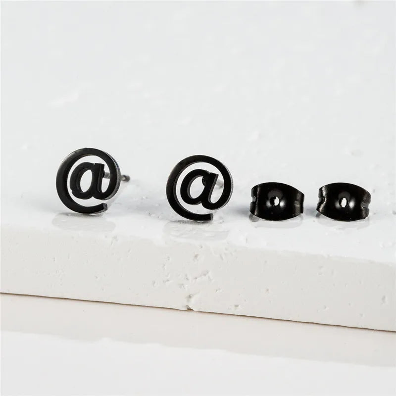 HSF Marketplace T-bar stud earrings with small animal motifs including dove, leaf, dragonfly, and spider designs