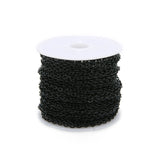 Gold and silver plated necklace chain for jewelry making, 5–10 yards, HSF Marketplace jewelry supply
