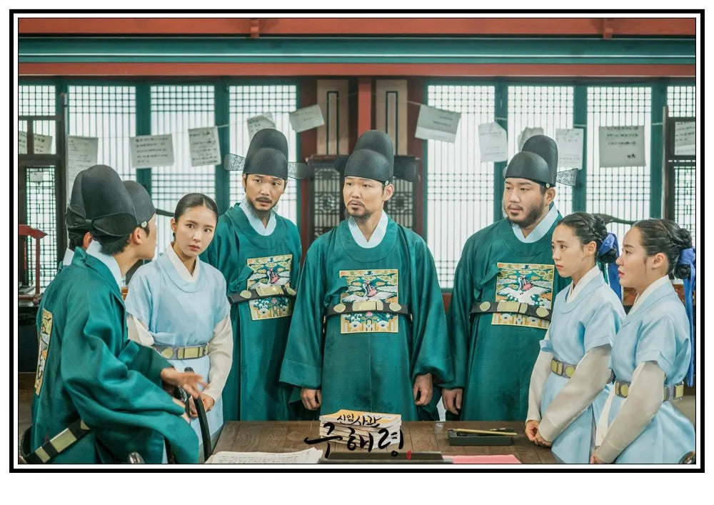 Rookie Academian Goo Hae-ryung canvas poster featuring Korean drama character artwork for home decor