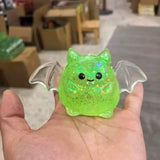 Sparkling Halloween glitter luminous maltose squishy stress relief sensory toy from HSF Marketplace, perfect for squeezing and relaxation.