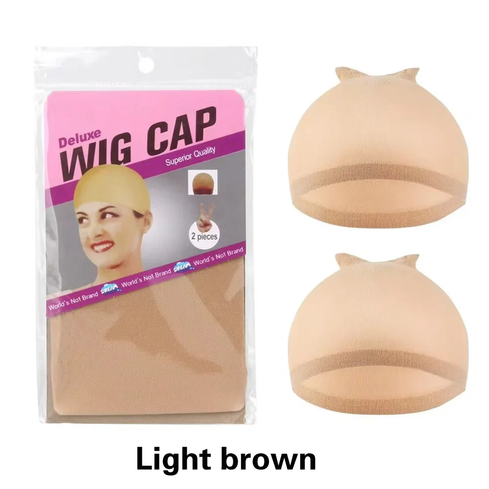 wig cap for human hair wig two pcs